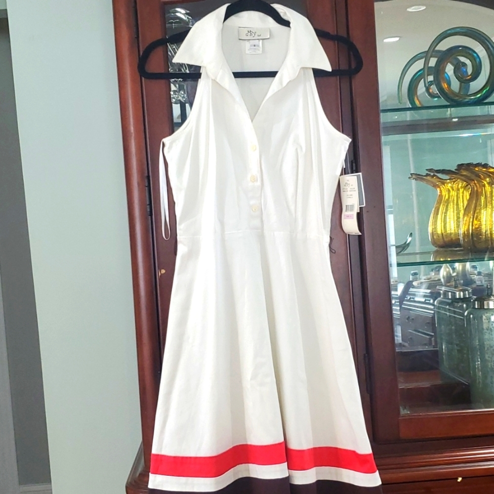 DBY LTD CRISP WHITE DRESS 👗
